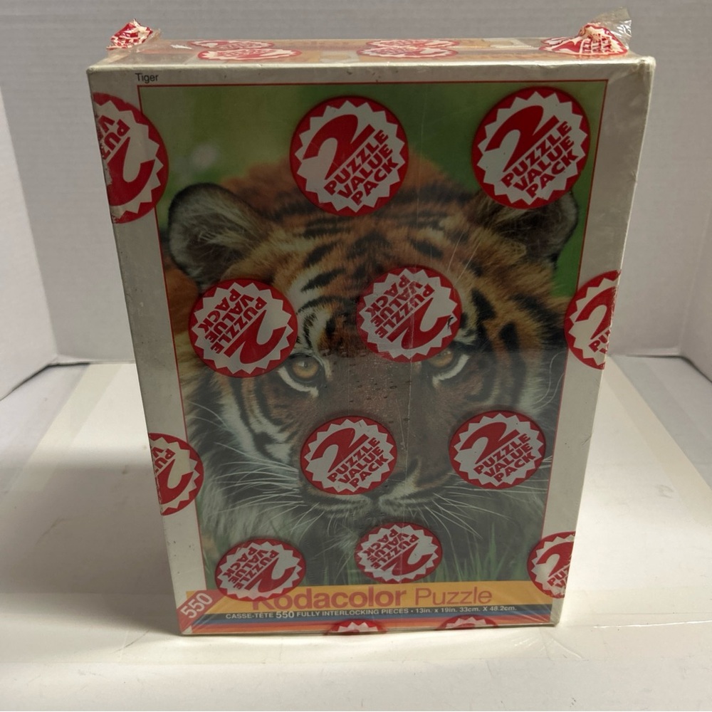 Vintage Kodak Kodacolor Puzzle Bundle (2) • 500 Piece Jigsaw •